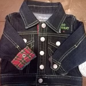NWT Wrangler Jean jacket  0-3 months